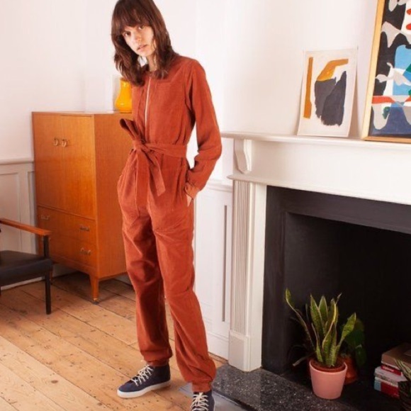 LF Markey 2 Finlay Corduroy Boilersuit jumpsuit 0375 - Picture 1 of 14